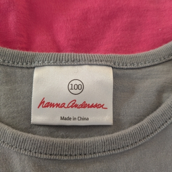 Hanna Andersson Color Block Flower Dress 100 4 - Picture 4 of 6